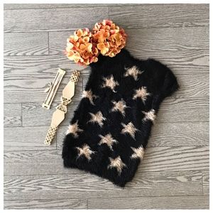 girls/ kids fuzzy/plush star tunic / dress NWT